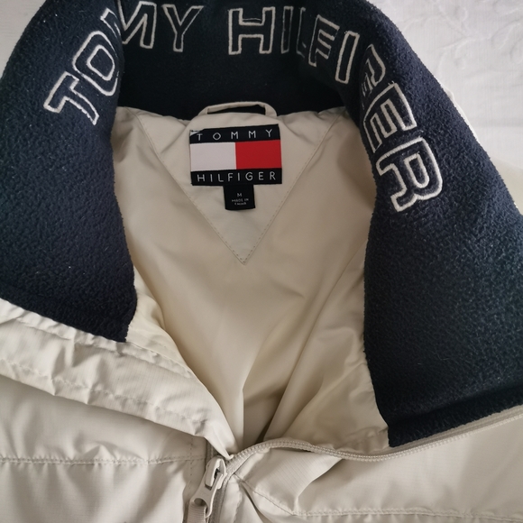 ❤️Tommy Hilfiger Flag Puffer Coat vintage - Picture 3 of 9